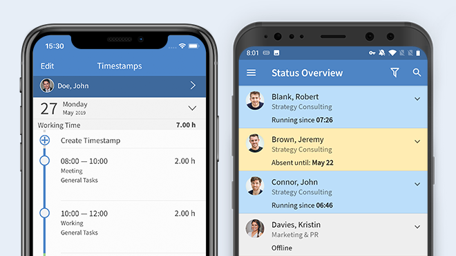 TimeTac Time Tracking App: check employee timestamps