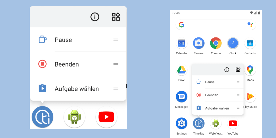 TimeTac Team-Erfassung Statusübersicht Personen TimeTac Team-Erfassung Statusübersicht Personen