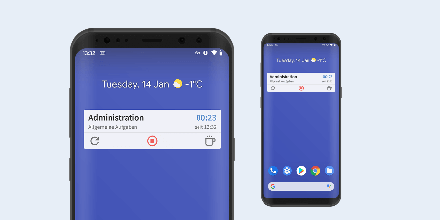 Widget zur App Widget zur App