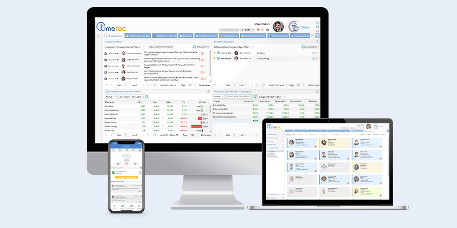 Flexibel Zeit erfassen im Home-Office Standard-Setup Home-Office