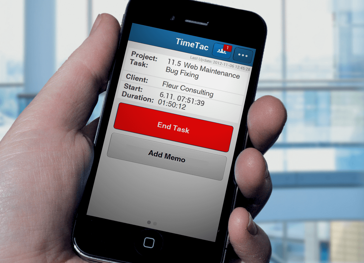 TimeTac Mobile App