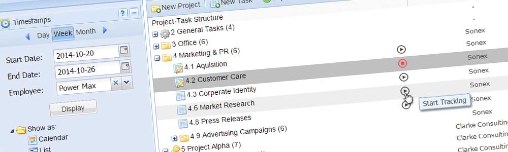 Tools such as TimeTac help to Tools such as TimeTac help to