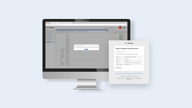 DATEV Lohnauswertungsdatenservice mit TimeTac