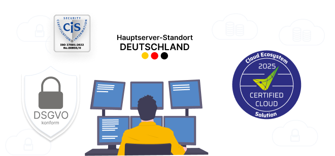 Zeiterfassung mit hoher Datensicherheit für Gebäudereinigungsunternehmen