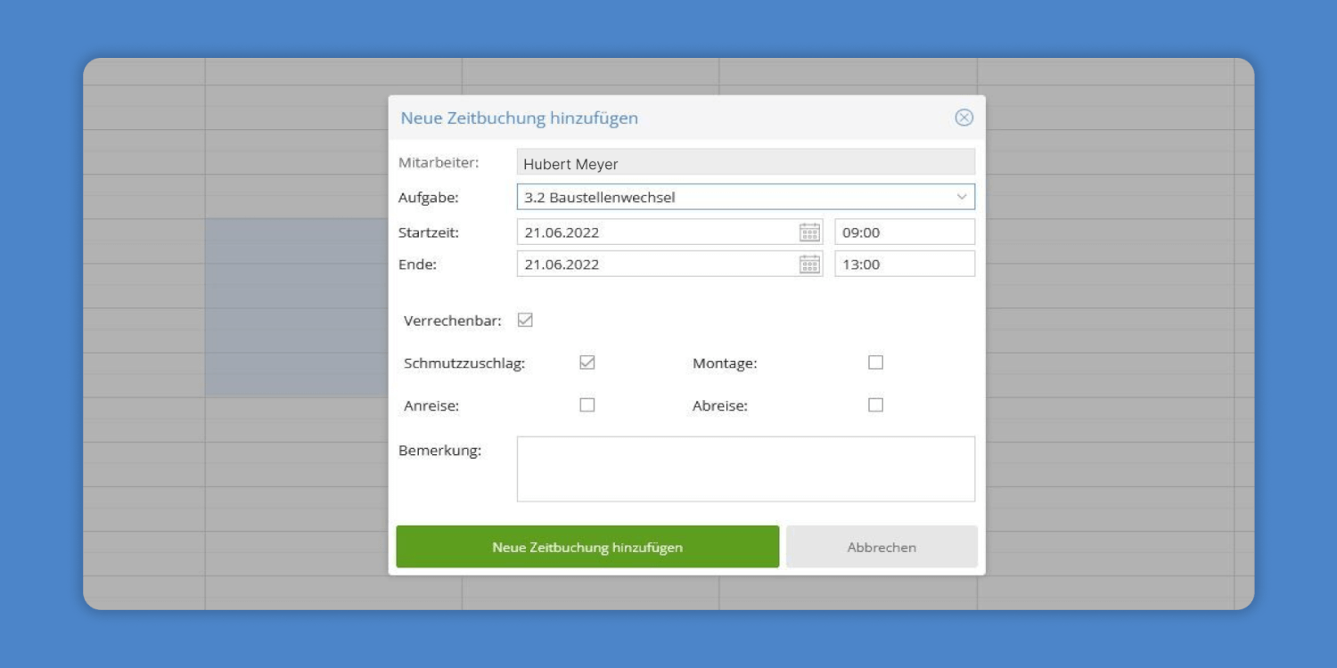 TimeTac Team-Erfassung Zulagen abbilden und berechnen TimeTac Team-Erfassung Zulagen abbilden und berechnen