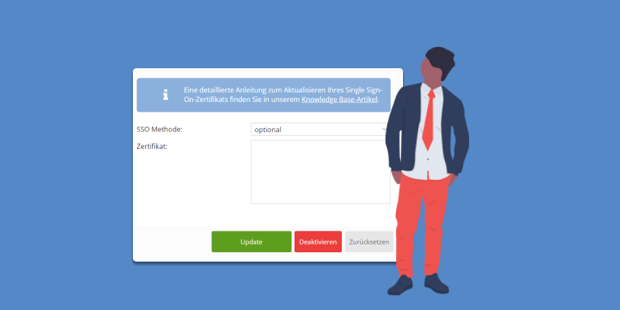 Sicherheitszertifikat Single Sign-On in TimeTac aktualisieren Sicherheitszertifikat Single Sign-On in TimeTac aktualisieren