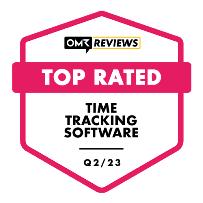 TimeTac ist top rated time tracking software bei OMR Reviews