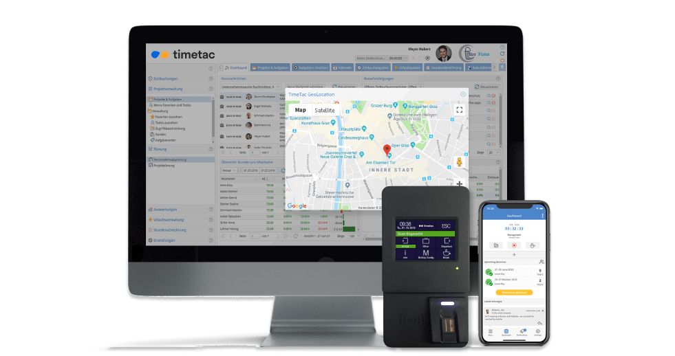 Zeiterfassung auf unterschiedlichen Geräten für Handwerker Zeiterfassung auf unterschiedlichen Geräten für Handwerker