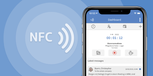 TimeTac Projektzeiterfassung NFC-Zeiterfassung