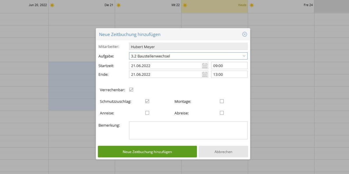 TimeTac Arbeitszeiterfassung Zulagenabrechnung TimeTac Arbeitszeiterfassung Zulagenabrechnung