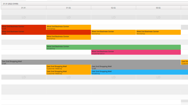 TimeTac project management for Architects