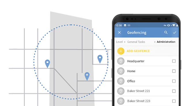 Geofencing with TimeTac: Time tracking for ecxact geographical areas