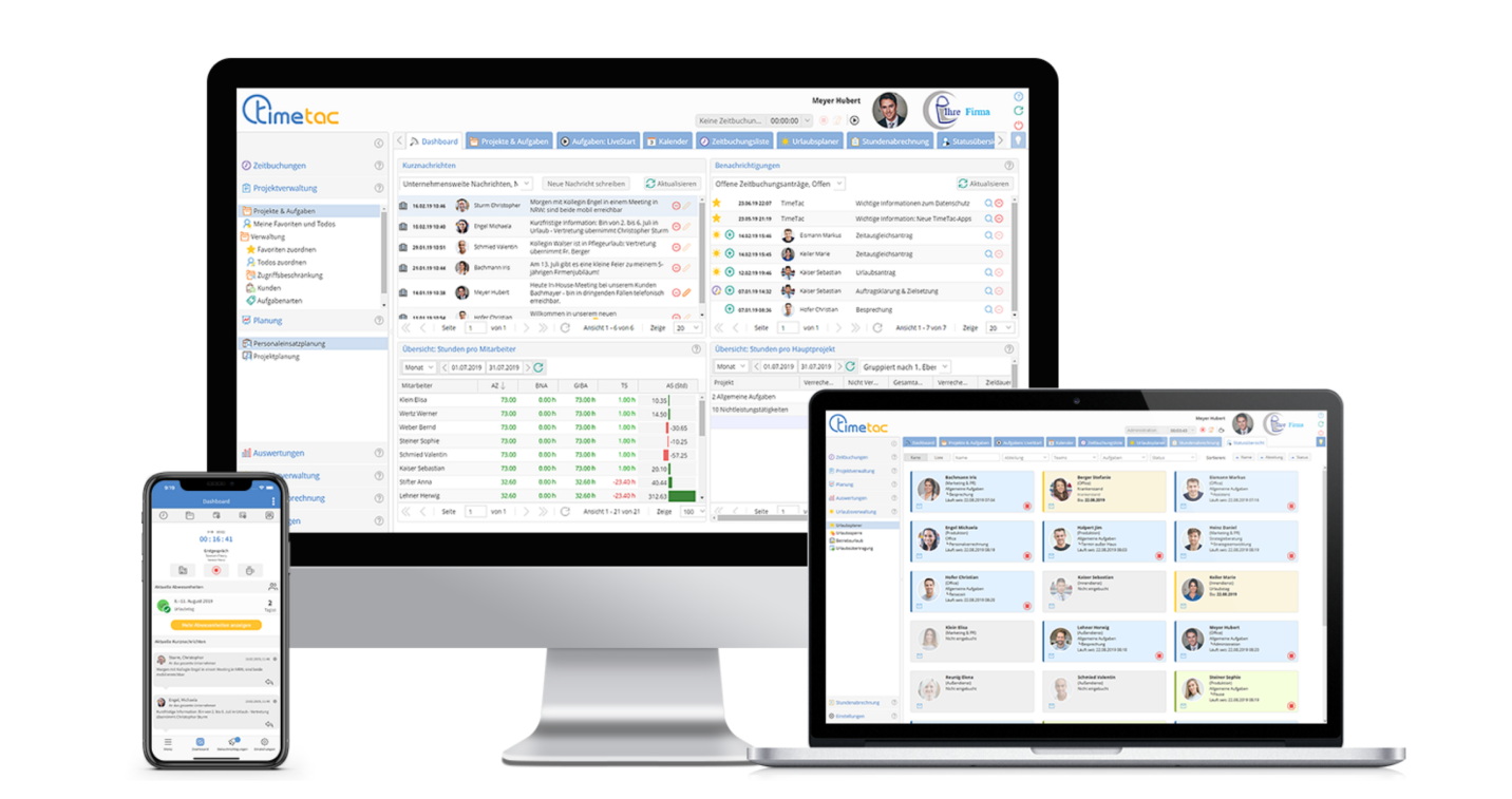 TimeTac Time Tracking for the Retail Industry multi-device TimeTac Time Tracking for the Retail Industry multi-device