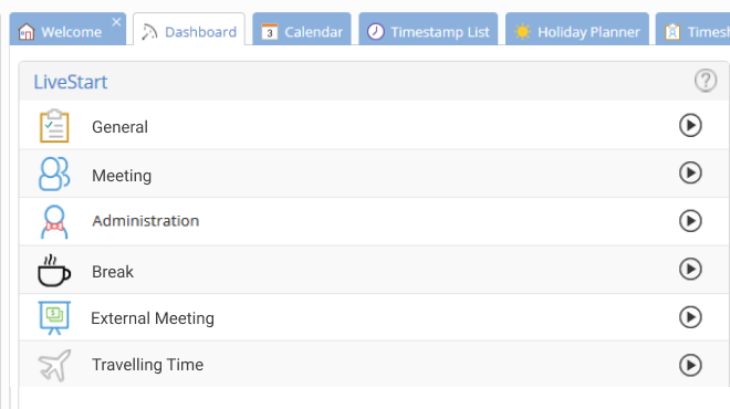 TimeTac Time Tracking on PC: Time Tracking in real-time
