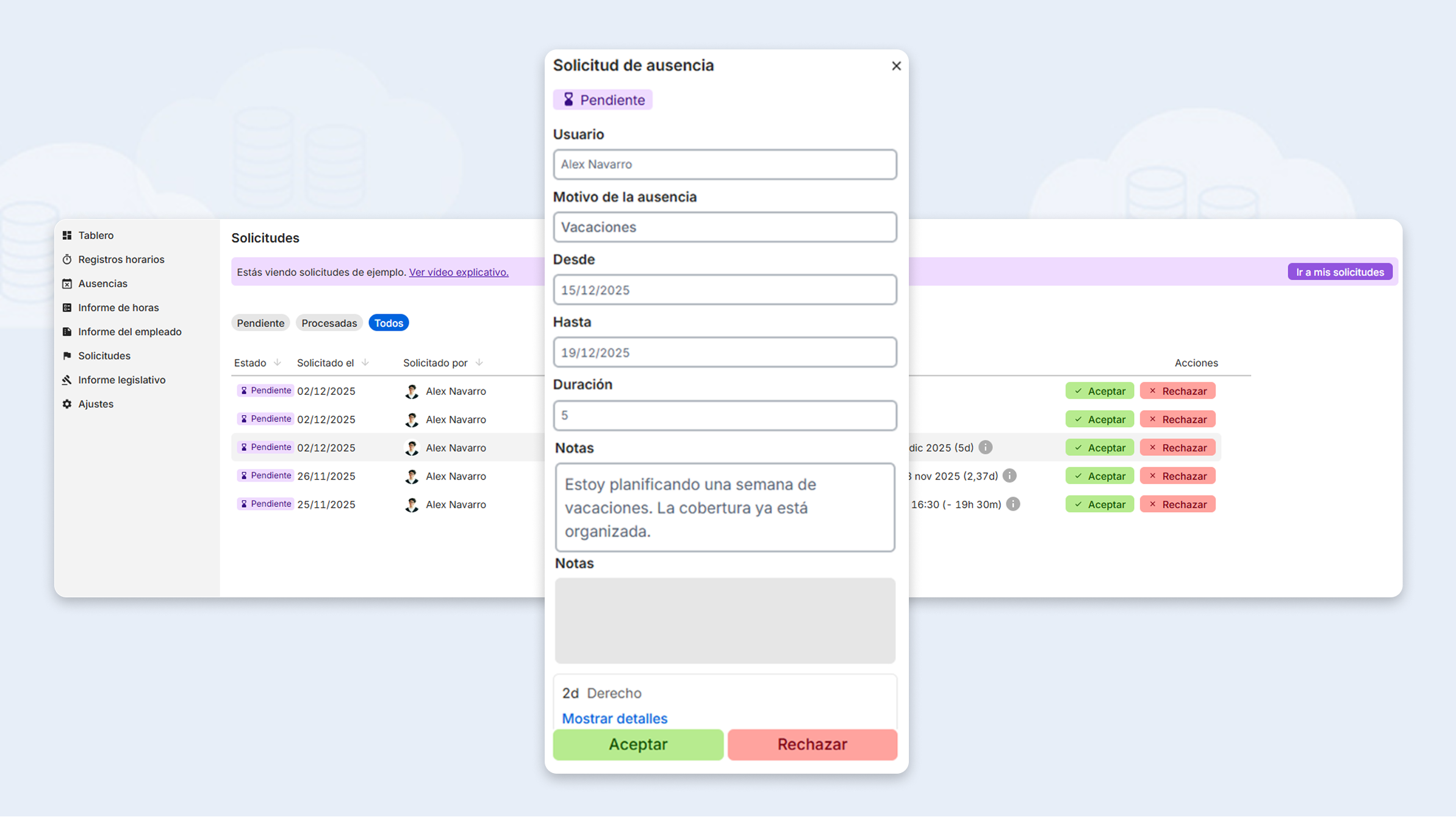 Flujos de aprobación