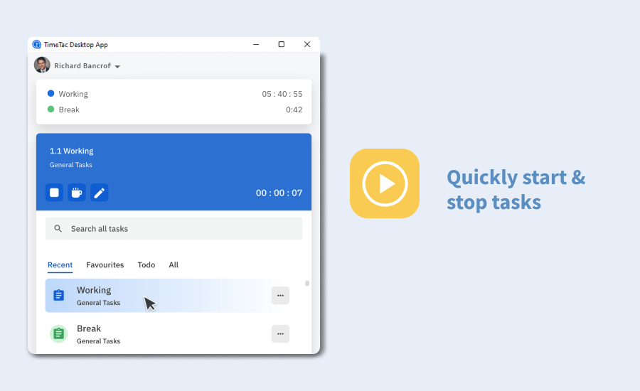 TimeTac Desktop App