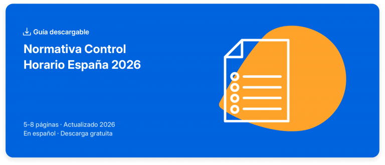 Guía control horario
