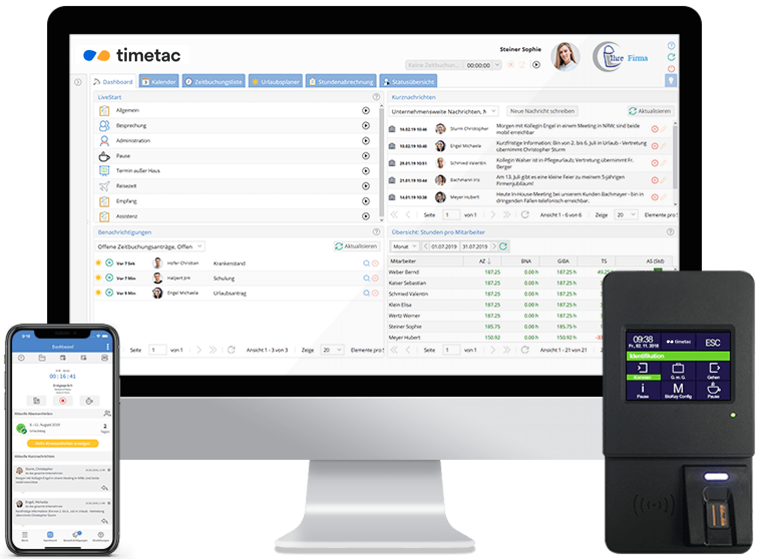 TimeTac Online-Zeiterfassung TimeTac Online-Zeiterfassung