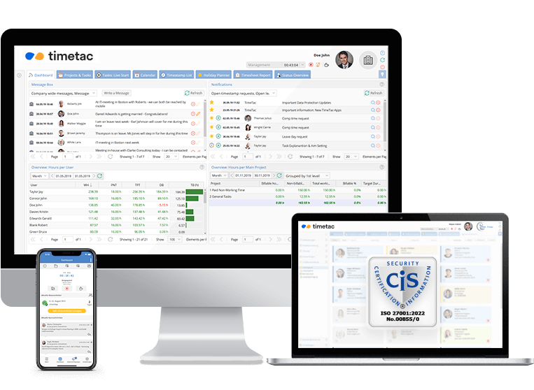 TimeTac Time Tracking Software