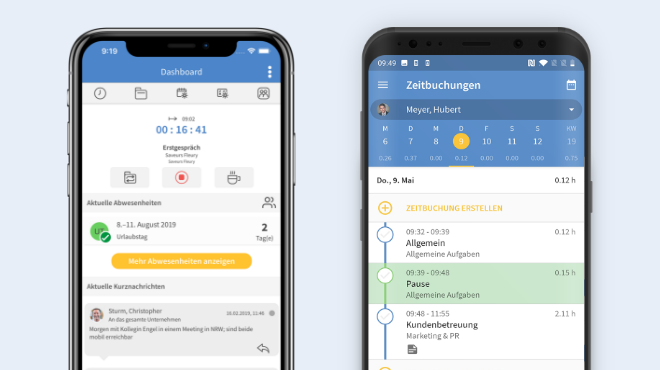 Optimal für Wachdienste: Live-Zeiterfassung am Smartphone Optimal für Wachdienste: Live-Zeiterfassung am Smartphone