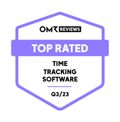 TimeTac ist top rated time tracking software bei OMR Reviews