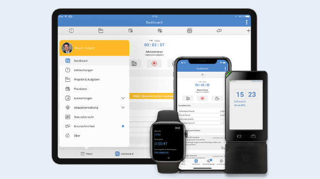 Die mobile Zeiterfassung von TimeTac für Unternehmen in der Schweiz