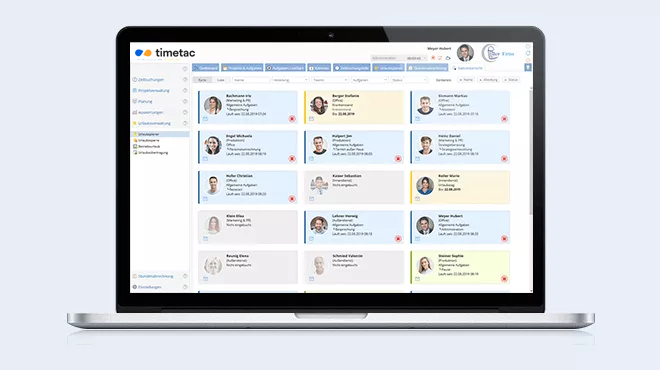 TimeTac Arbeitszeiterfassung unterschiedlichen Endgeräten TimeTac Arbeitszeiterfassung unterschiedlichen Endgeräten