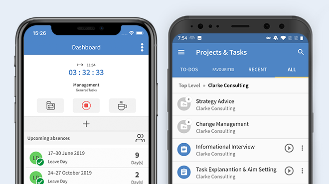 Time Clock App Mobile Time Tracking App for Employees TimeTac