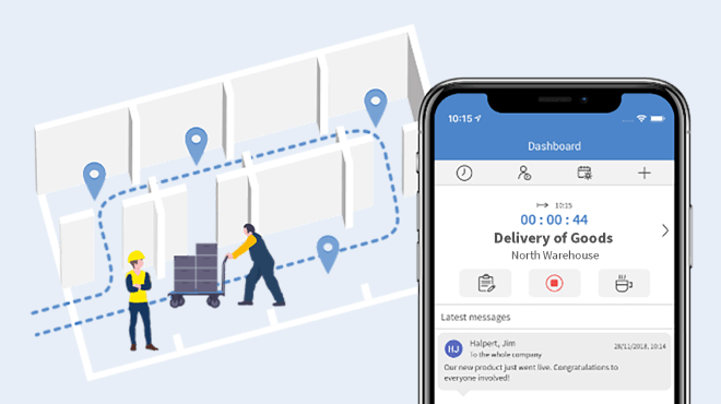 TimeTac Time Tracking App with NFC TimeTac Time Tracking App with NFC