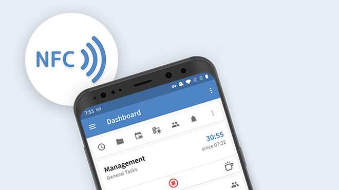 TimeTac time tracking with NFC tags TimeTac time tracking with NFC tags