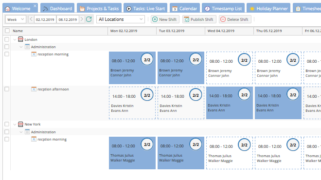 TimeTac transparent employee scheduling TimeTac transparent employee scheduling