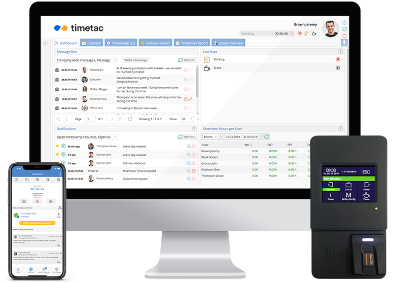 TimeTac Employee Time Tracking Software