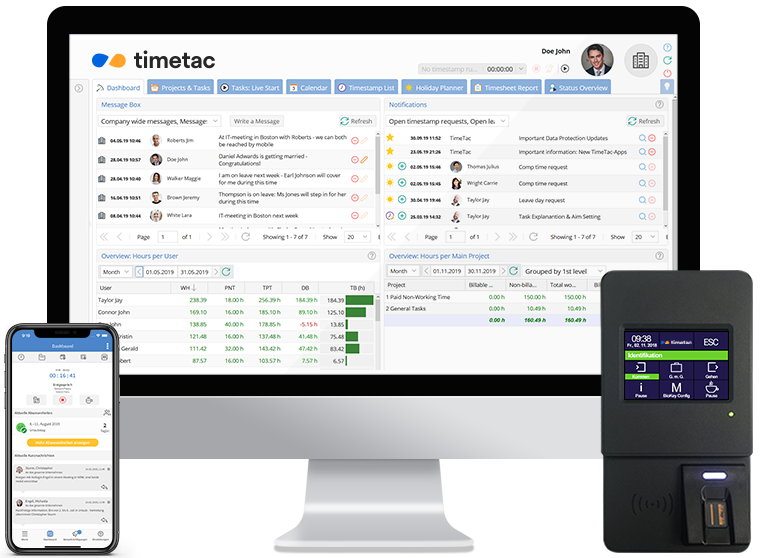 TimeTac Time Tracking Software