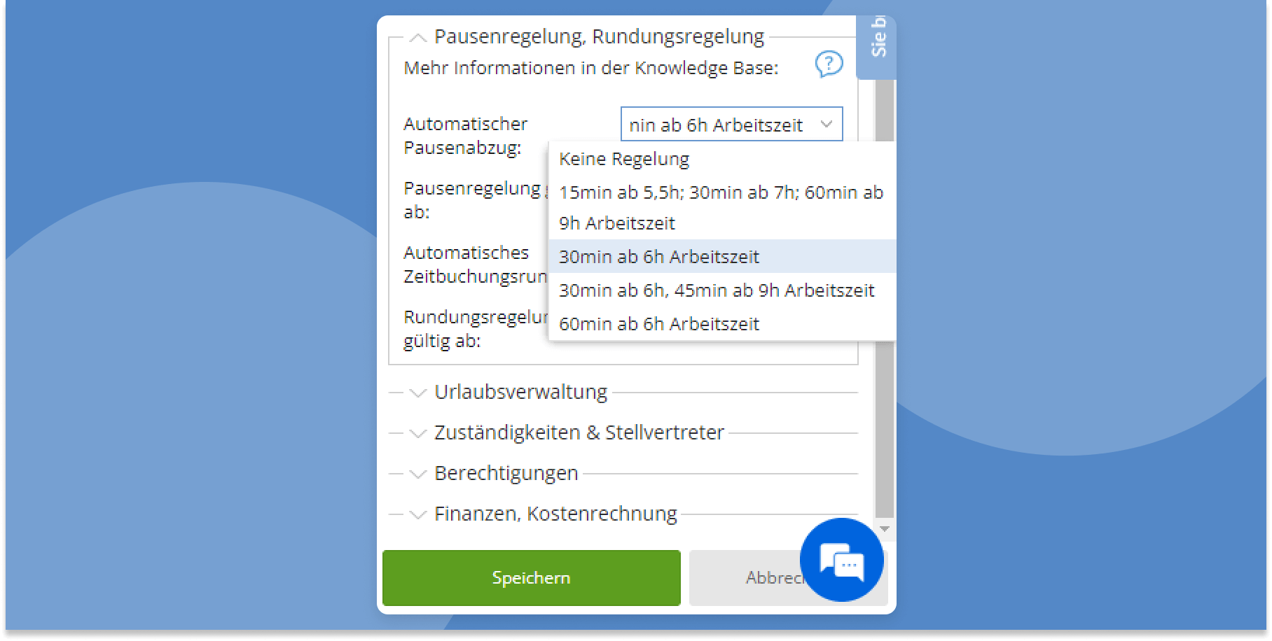 Automatischer Pausenabzug in TimeTac Automatischer Pausenabzug in TimeTac