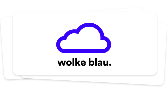 TimeTac Referenz wolke blau