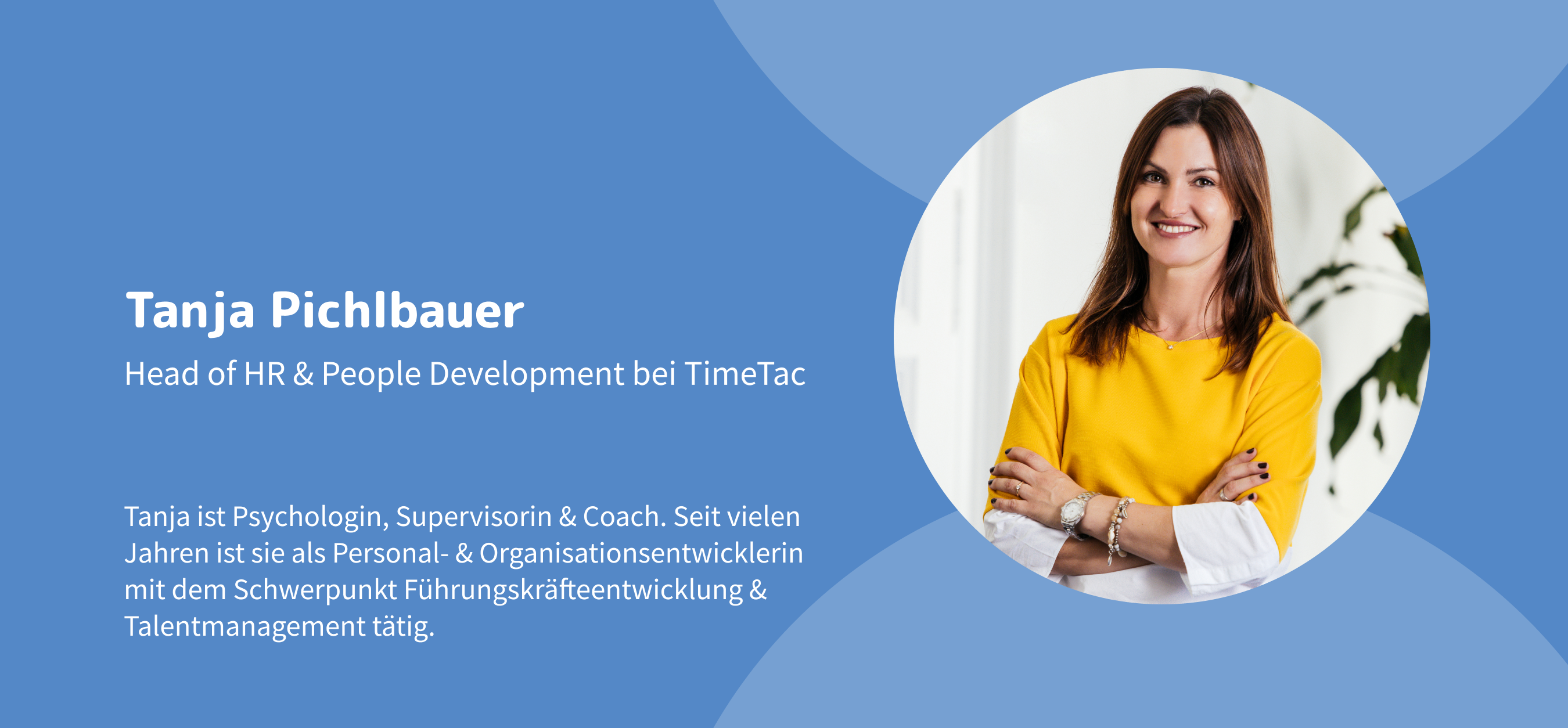 Tanja Pichlbauer von TimeTac Tanja Pichlbauer von TimeTac