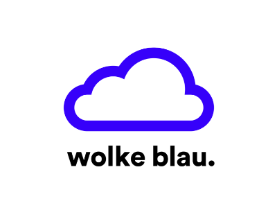 Wolke Blau logo
