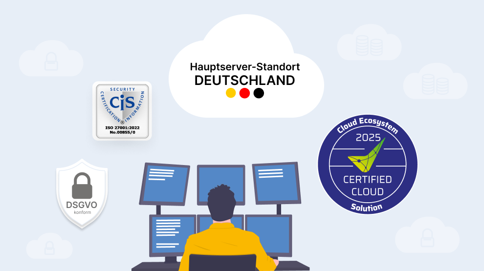 DSGVO-konforme Zeiterfassung für Großunternehmen