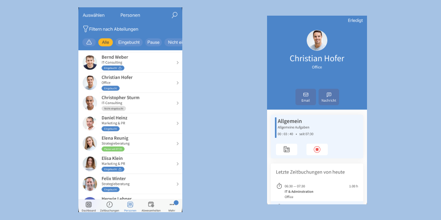 TimeTac App Zeiterfassung TimeTac App Zeiterfassung