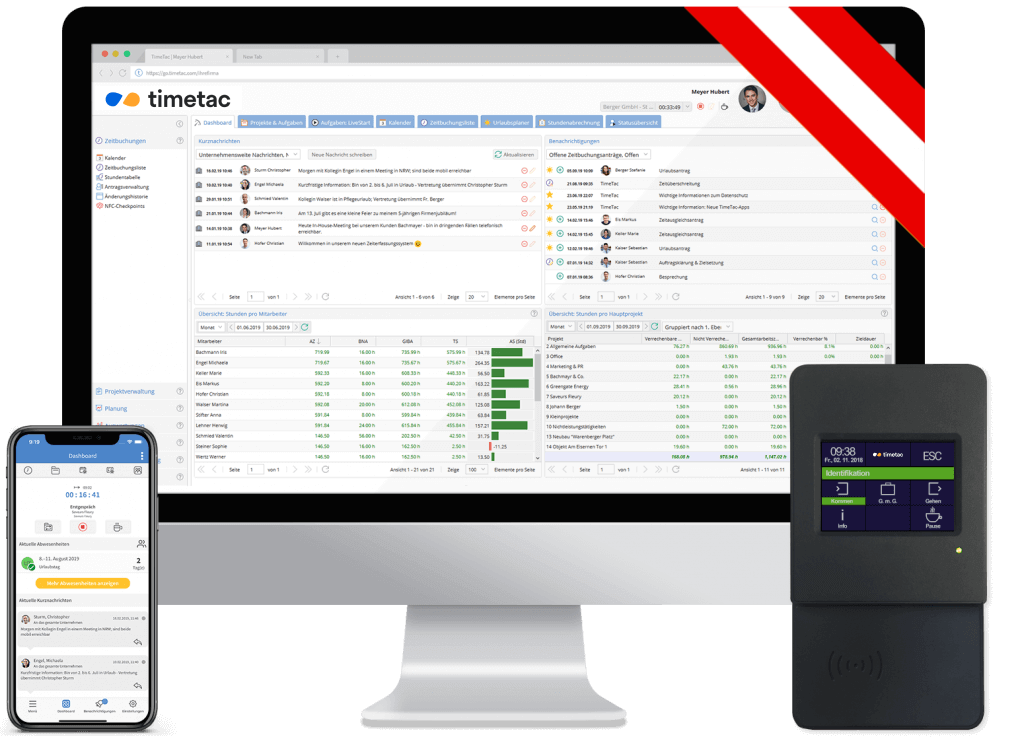 Zeiterfassung für Unternehmen in Österreich Zeiterfassung für Unternehmen in Österreich