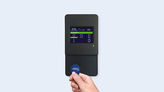 Zeiterfassung via RFID-Chip und Terminal Zeiterfassung via RFID-Chip und Terminal